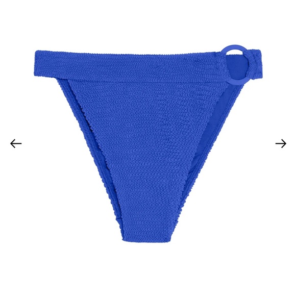 Monday Swimwear Antigua Blue Crinkle Set - Picture 3 of 10